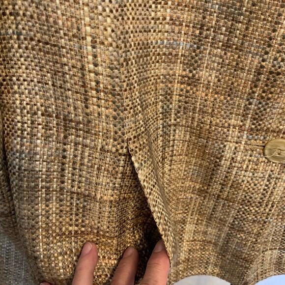 Talbots Tweed Women's Blazer Plus Size 16 - Picture 4 of 10